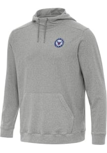 Antigua Navy Mens Grey Cloud Long Sleeve Hoodie
