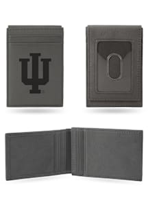 Indiana Hoosiers Laser Engraved Mens Bifold Wallet