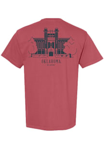 Summit Sportswear Oklahoma Sooners Womens Crimson Alumni Short Sleeve T-Shirt