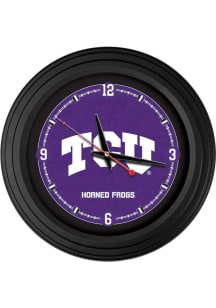 TCU Horned Frogs Traditional Wall Clock