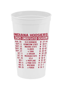Indiana Hoosiers 2025 Football Undefeated Schedule 22oz Stadium Cup
