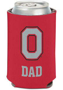 Red Ohio State Buckeyes Dad Coolie