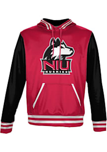 ProSphere Northern Illinois Huskies Mens Red Letterman Long Sleeve Hoodie
