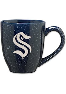 Seattle Kraken 16oz Speckle Ceramic Mug - Navy Blue