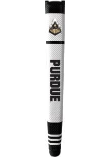 White Purdue Boilermakers Grip Stripe Putter Cover