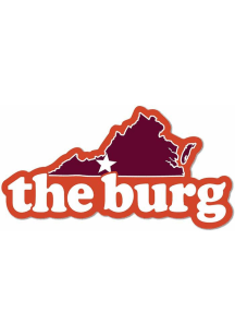Blacksburg State Shape Magnet