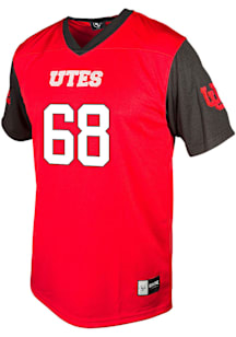 Jaren Kump  Genuine Collective Utah Utes Red Football NIL Football Jersey