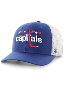 47 Washington Capitals Retro Trucker Adjustable Hat - Blue