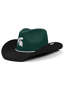 Forever Collectibles Michigan State Spartans Green Two-Tone Cowboy Hat Mens Cowboy Hat