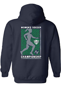 Summit Sportswear MAC Mens Navy Blue Womens Soccer Long Sleeve Hoodie