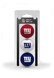 New York Giants 3 Pack Golf Balls