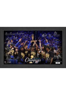 Oklahoma City Thunder 2025 NBA Finals Champions Signature Celebration Picture Frame - Blue