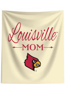 Louisville Cardinals Mom 50x60 Tapestry Blanket