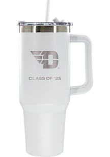 Dayton Flyers Class of 2025 40oz Stainless Steel Tumbler - White