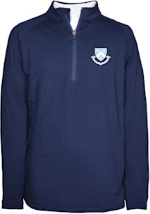 Columbia University Lions Youth Navy Blue Mathew Long Sleeve Quarter Zip Shirt