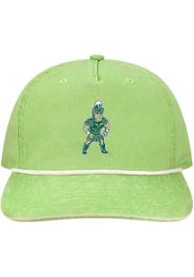 Wrestling Sparty Skully Michigan State Spartans Mens Snapback - Green