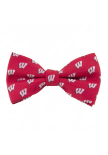 Repeat Bow Wisconsin Badgers Mens Tie - Red