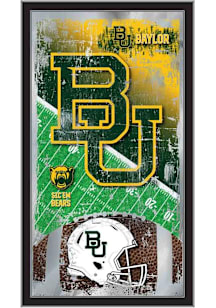 Baylor Bears Football Hanging Back Bar Mirror