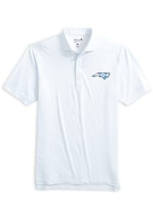 Johnnie O North Carolina Tar Heels Mens Light Blue Slade Short Sleeve Fashion Polo