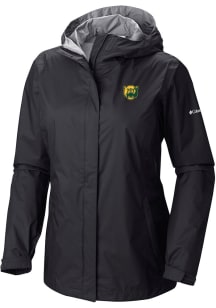 Columbia Baylor Bears Womens Black Heat Seal Arcadia II Light Weight Jacket