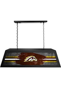 Western Michigan Broncos Long Black Billiard Lamp