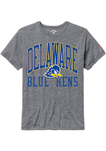 Delaware Fightin' Blue Hens Grey All American Oversized Number One Short Sleeve T Shirt