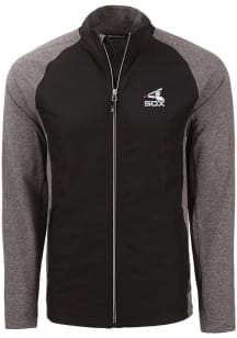 Cutter and Buck Chicago White Sox Mens Black Cooperstown  Adapt Eco Medium Weight Jacket