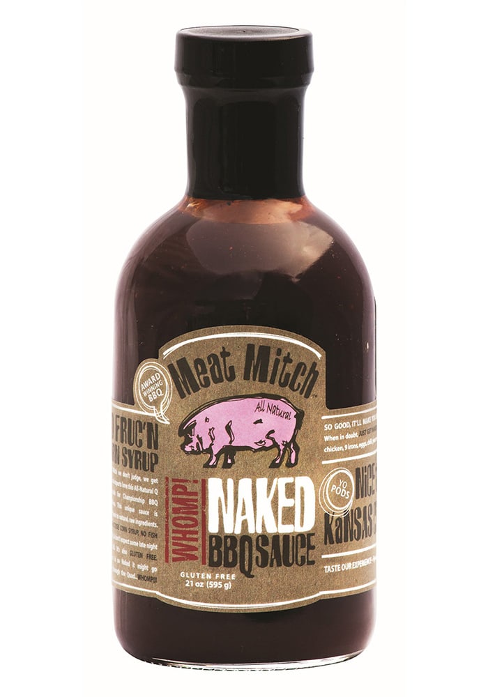 Meat Mitch Naked BBQ Sauce 21 Oz