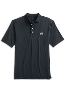 Johnnie O Ohio State Buckeyes Mens Black Coastal Brutus Short Sleeve Fashion Polo