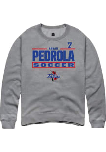 Arnau Pedrola Rally Mens Graphite Tulsa Golden Hurricane NIL Stacked Box Player Crew