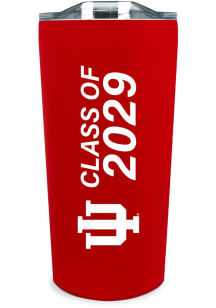 Crimson Indiana Hoosiers 18oz Class of 2029 Soft Touch Stainless Steel Tumbler
