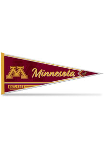 Maroon Minnesota Golden Gophers Line Est. 12x30 Pennant