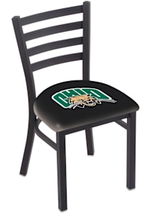 Ohio Bobcats Stationary Black Wrinkle Finish Pub Stool - Black