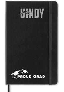 Indianapolis Greyhounds Proud Grad team logo Notebook and Folder - Black