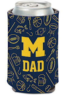 Michigan Wolverines Dad Scatter Print Coolie