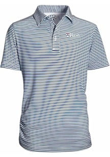 Pennsylvania Quakers Youth Navy Blue Carson Short Sleeve Polo Shirt