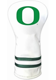 White Oregon Ducks Vintage Driver Golf Headcover