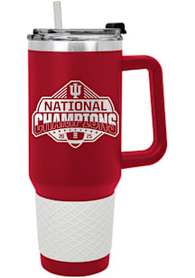 Indiana Hoosiers 2025 National Champions Tumbler - Crimson