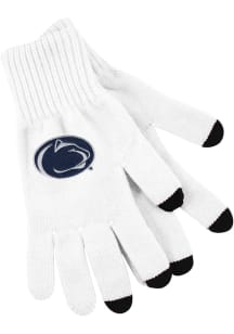 Penn State Nittany Lions LogoFit Smart Touch Mens Gloves - White