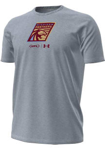 Under Armour Michigan Panthers Grey Performance Short Sleeve T Shirt