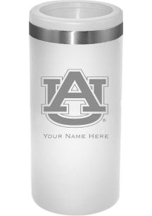 Auburn Tigers Personalized Laser Etched 12oz Slim Can Coolie