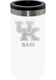 Kentucky Wildcats Personalized Laser Etched 12oz Slim Can Coolie