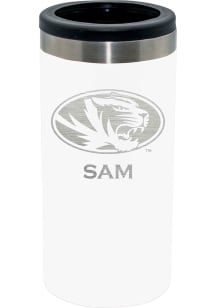 Missouri Tigers Personalized Laser Etched 12oz Slim Can Coolie