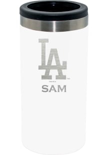 Los Angeles Dodgers Personalized Laser Etched 12oz Slim Can Coolie