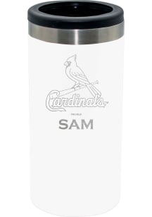 St Louis Cardinals Personalized Laser Etched 12oz Slim Can Coolie