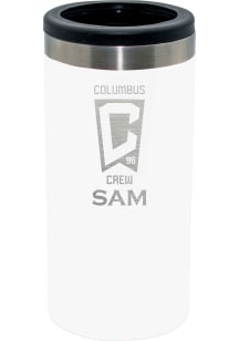 Columbus Crew Personalized Laser Etched 12oz Slim Can Coolie