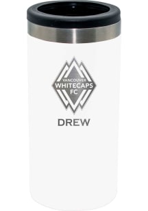 Vancouver Whitecaps FC Personalized Laser Etched 12oz Slim Can Coolie