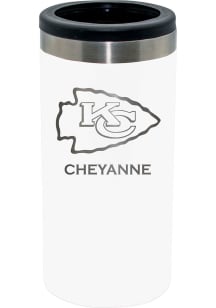 Kansas City Chiefs Personalized Laser Etched 12oz Slim Can Coolie