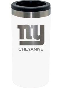 New York Giants Personalized Laser Etched 12oz Slim Can Coolie