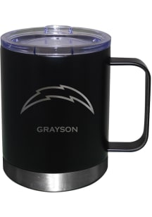 Los Angeles Chargers Personalized Laser Etched 12oz Handle Lowball Tumbler